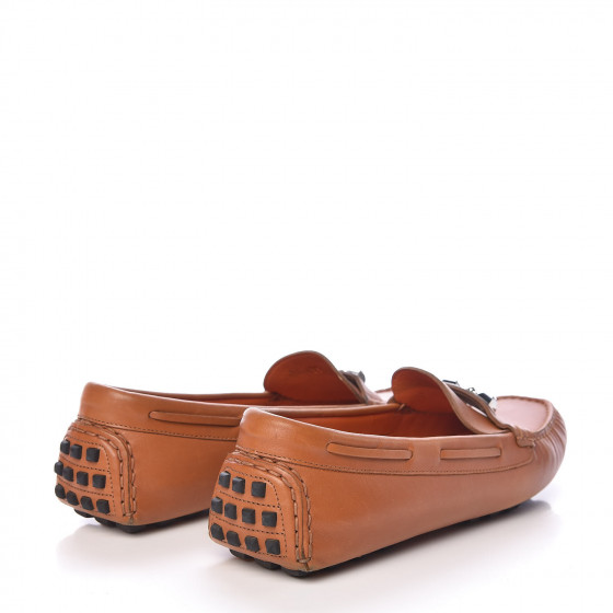 HERMES Supple Calfskin Womens Irving Driving Moccasin