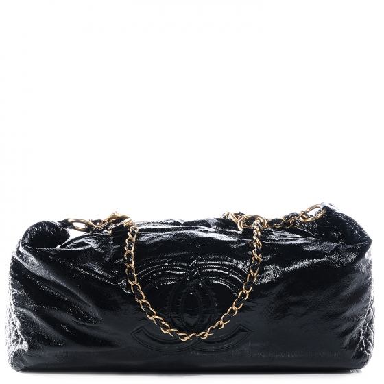 CHANEL  バングル バングル - メタル & ラムスキン、ゴールド & ブラック