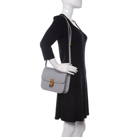 正規セリーヌ (CELINE)BOX/箱・縦34横39厚17 一生モノバッグ！『CELINE(セリーヌ)』CLASSIC BOX(クラッシック