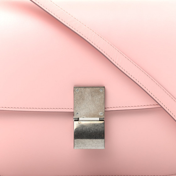 【CELINE】セリーヌ★classic box★クラシックボックス★ピンク セリーヌ クラシックボックス ミディアム ショルダーバッグ