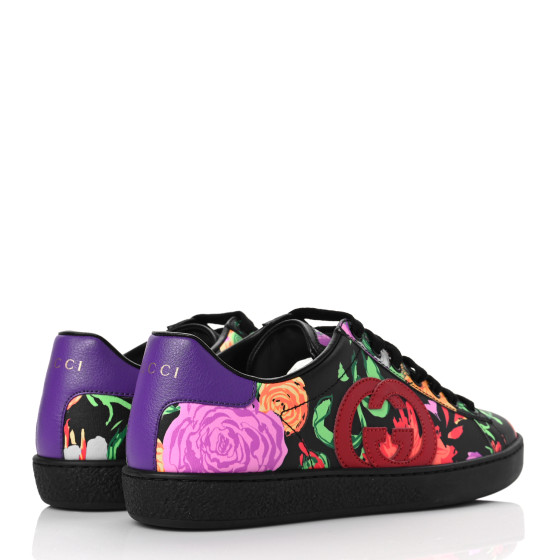 GUCCI X KEN SCOTT Canvas Infinity Jenni Womens Ace Sneakers