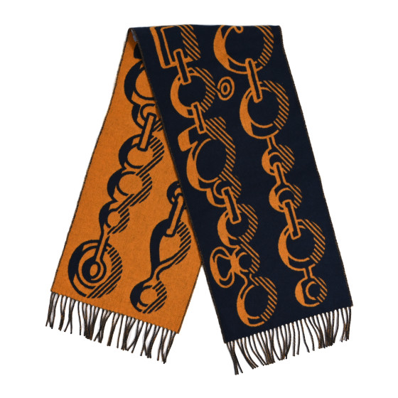 【HERMES】Casaque Do Re Boucles muffler マフラー ジャカード Hermès | Casaque Do Re Boucles Muffler | My Luxe Tale