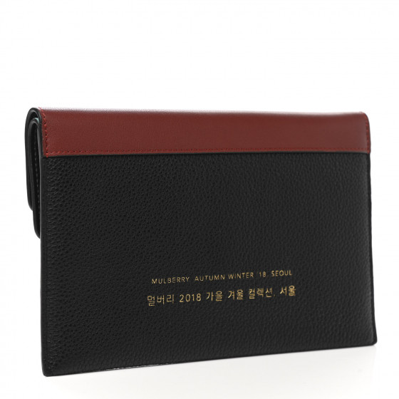 【MULBERRY】HARLOW WALLET Mulberry Harlow Long Wallet - Red | Editorialist