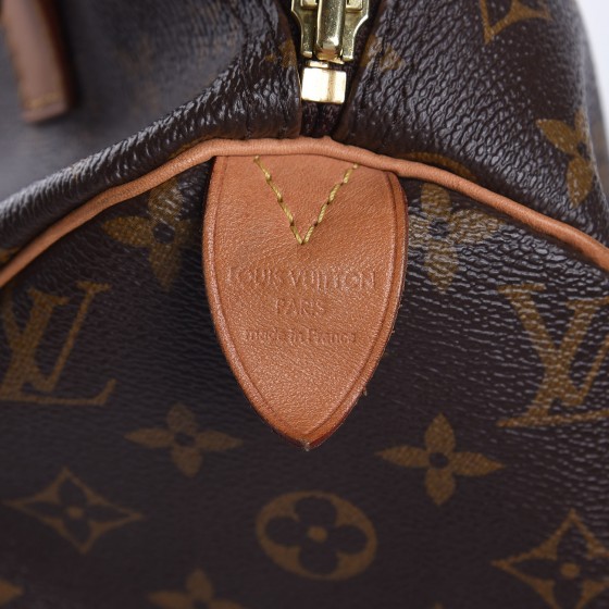 LOUIS VUITTON Monogram My LV Heritage Speedy 30 Orange Ivory