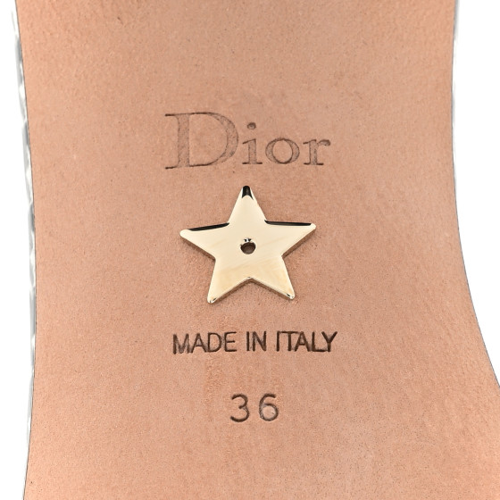 CHRISTIAN DIOR Canvas Embroidered Micro Houndstooth Dway