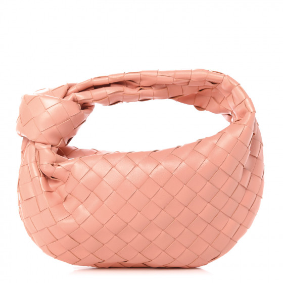 BOTTEGA VENETA Nappa Intrecciato Mini Jodie Peachy 788334