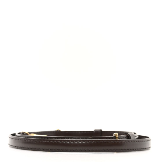 Louis Vuitton ブラウンレザーベルト Louis Vuitton Pre-Owned 2022 LV Initials ベルト | ブラウン