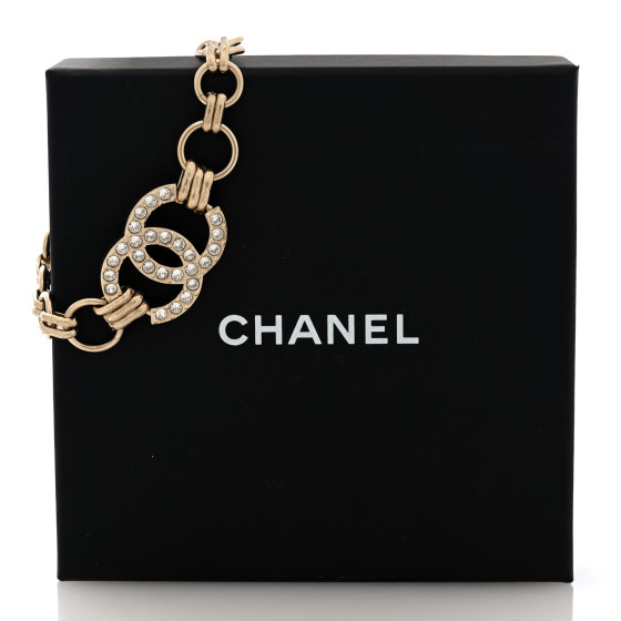 CHANEL ゴールド バレッタ クリスタル付き brandbrand_200017496019