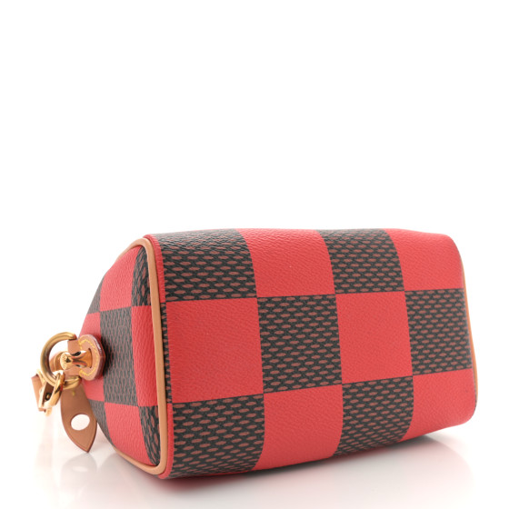 LOUIS VUITTON PM ポーチ　赤　レッド LOUIS VUITTON Damier Pop Speedy Bandouliere 18 Red 1686048