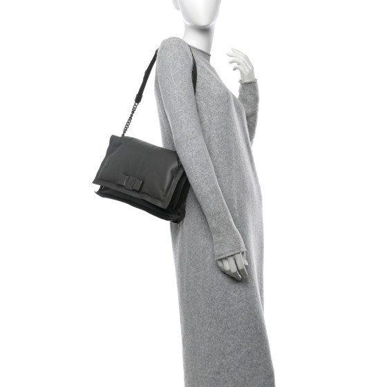 SALVATORE FERRAGAMO Calfskin Medium Viva Bow Shoulder Bag