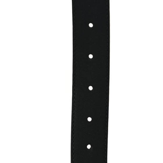 GUCCI Calfskin Double G 40mm Belt 95 38 Black 1694174