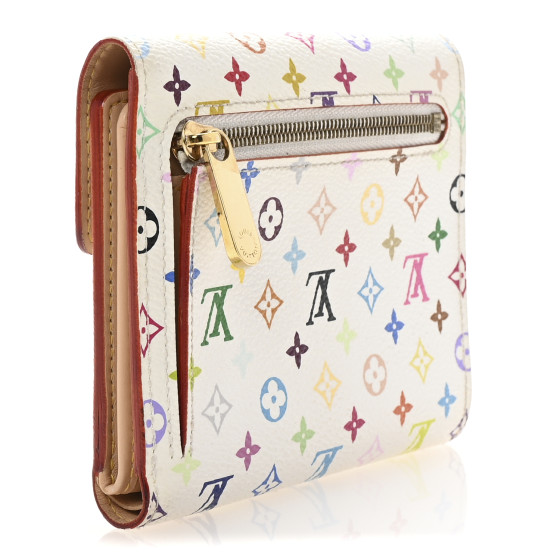 小物 LOUIS  VUITTON LOUIS VUITTON Monogram Multicolor Koala Wallet White 1693604