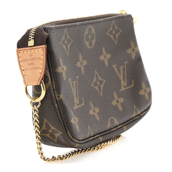 LOUIS VUITTON Monogram Mini Pochette Accessories 1686593