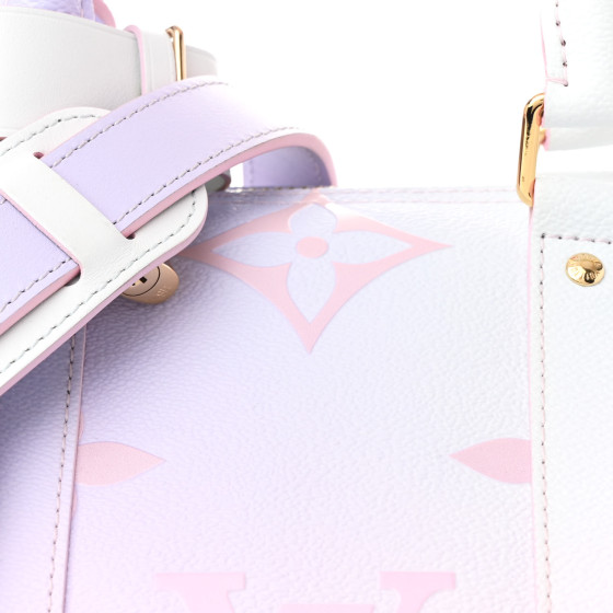 【旅行が楽しくなる】LOUIS VUITTON★Keepall ボストンバッグ Pre-Owned Hiroshi Fujiwara x Louis Vuitton Monogram Eclipse