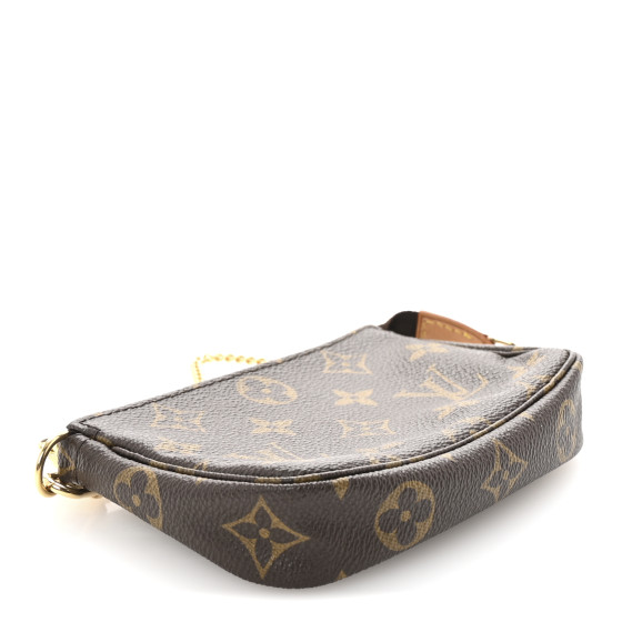 LOUIS VUITTON Monogram Mini Pochette Accessories 1686593