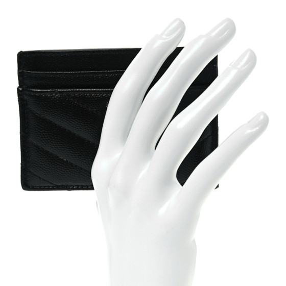 SAINT LAURENT Grain De Poudre Matelasse Chevron Monogram