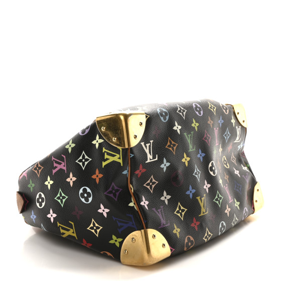 ルイヴィトンspeedy30 Louis Vuitton Black Monogram Multicolore Speedy 30 Bag