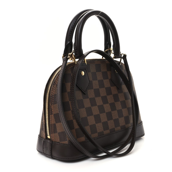 LOUIS VUITTON Damier Ebene Alma BB 1689615 | FASHIONPHILE