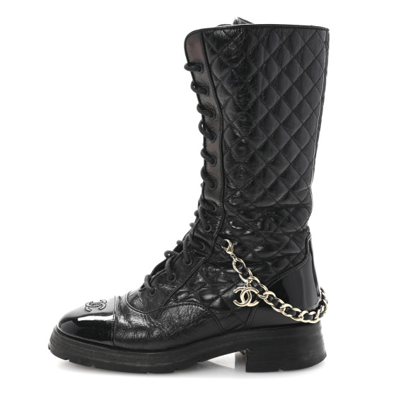 shbb_1122 クリスタル変更 01 Black Chanliade CHANEL Shiny Calfskin Crystal CC Sandals 37 Black 1626411