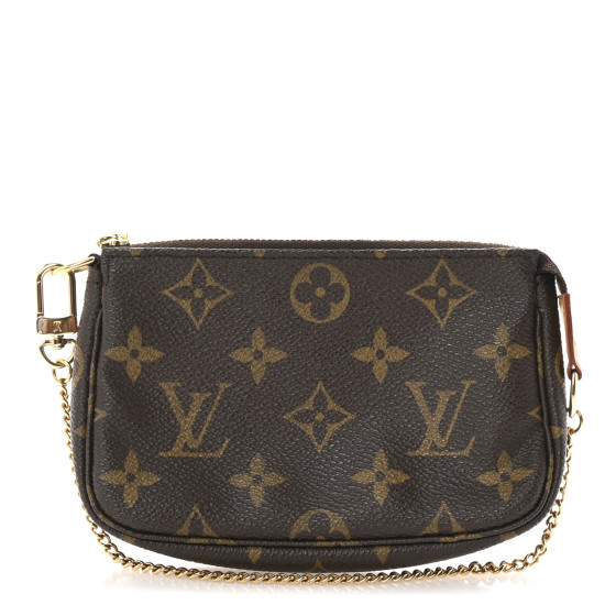 Louis Vuitton ミニポシェット LOUIS VUITTON Monogram Mini Pochette Accessories 1686593