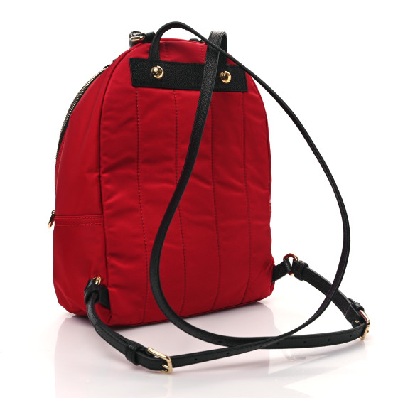 DOLCE & GABBANA Nylon Year Of The Pig Backpack Red