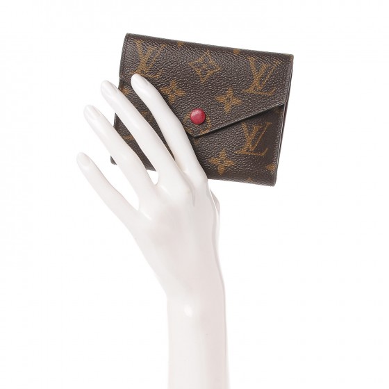 LOUIS VUITTON 財布 LOUIS VUITTON Monogram Victorine Wallet Fuchsia 233586