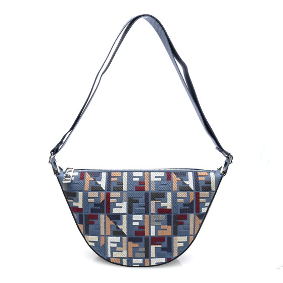 【関税&送料込】Fendi Embroidered Canvas Fendi Melon Crossbo Embroidered canvas Fendi Melon crossbody bag – G&B