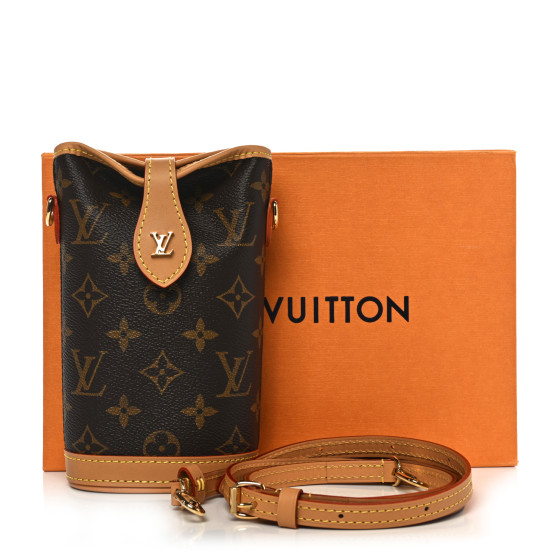 【LOUIS VUITTON】Fold Me Pouch モノグラム レザー ポーチ LOUIS VUITTON Monogram Fold Me Pouch 1678654 | FASHIONPHILE