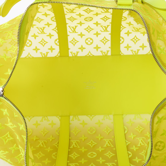 【定番 シンプル♪】LOUIS VUITTON ★ フロール NM LOUIS VUITTON Monogram Fluo See Through Keepall Bandouliere