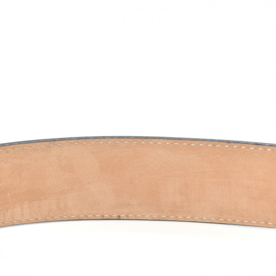 LOUIS VUITTON Monogram 40mm LV Initiales Belt 95 38 682896