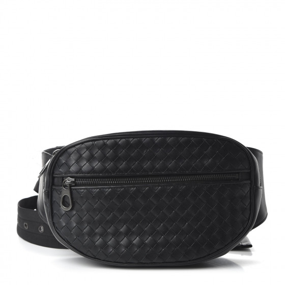 【BOTTEGA VENETA】INTRECCIATO BELT BAG Bottega Veneta Intrecciato leather belt bag Bottega Veneta
