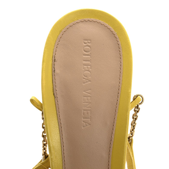 正規品BOTTEGA VENETA イエロー サンダル 41 正規品BOTTEGA VENETA イエロー サンダル 41