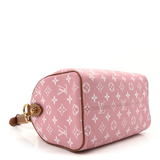 LOUIS VUITTON Calfskin Monogram Speedy P9 Bandouliere 25