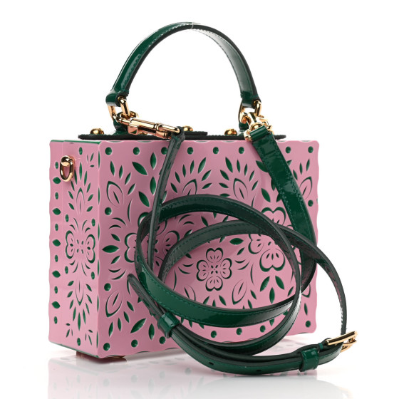 【Dolce & Gabbana】クリスタル装飾 シシリー ハンドバッグ ドルチェ＆ガッバーナ® シシリーバッグ：ミニ、スモール
