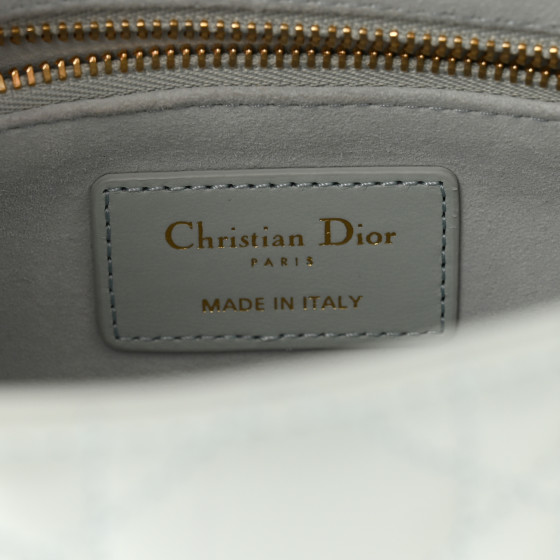 【ヴィンテージ】Rank:S☆Dior llic Cannage Lady Small ABC My ABC Lady Dior Lilac Cannage Lambskin Small – REDELUXE