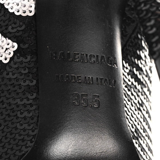【BALENCIAGA】KNIFE 110MM オーバーニーブーツ ALLOVER LOGO Balenciaga Knife 110mm Over-The-Knee Boots | Neiman Marcus