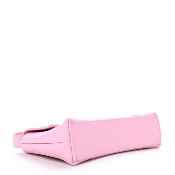 [Balenciaga] GG80101BC◆ Downtown XS-Candy Pink BALENCIAGA Semi Shiny Smooth Calfskin XS Downtown Shoulder