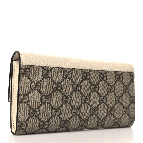 GUCCI Dollar Calfskin GG Supreme Monogram GG Marmont
