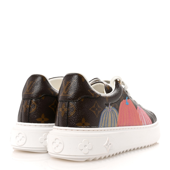 LOUIS VUITTON LV X YK Monogram Pumpkin Time Out Sneakers