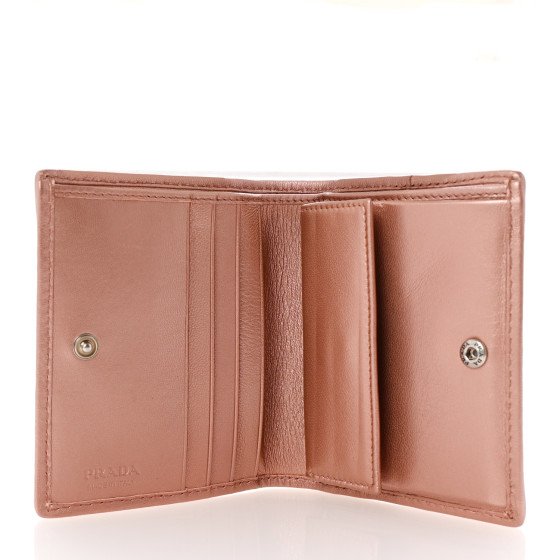 【PRADA】WALLET Prada Large Saffiano Leather Flap Wallet | Neiman Marcus