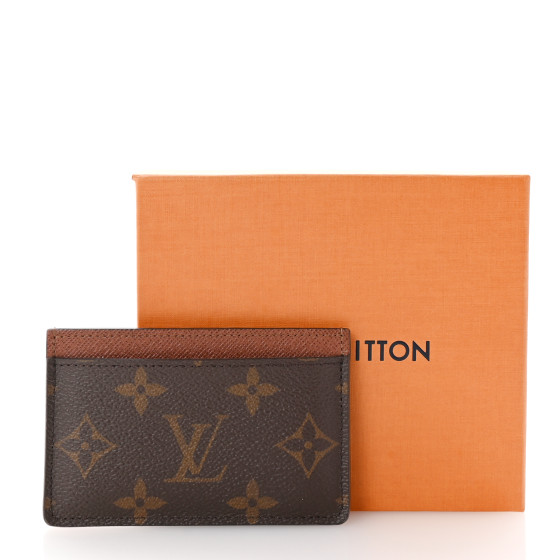 【Louis Vuitton】 Card Holder Monogram Armagnac LOUIS VUITTON Monogram Card Holder Armagnac 1672147