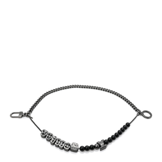 ルイヴィトン チェーンベルト ヴィトン Ruthenium LOUIS VUITTON Ruthenium Vuitton Chain Belt 1663026