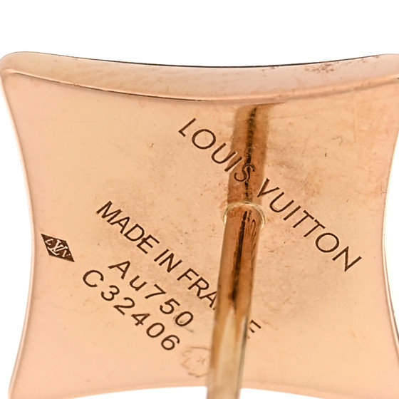 LOUIS VUITTON 18K Pink Gold Mother of Pearl Color Blossom