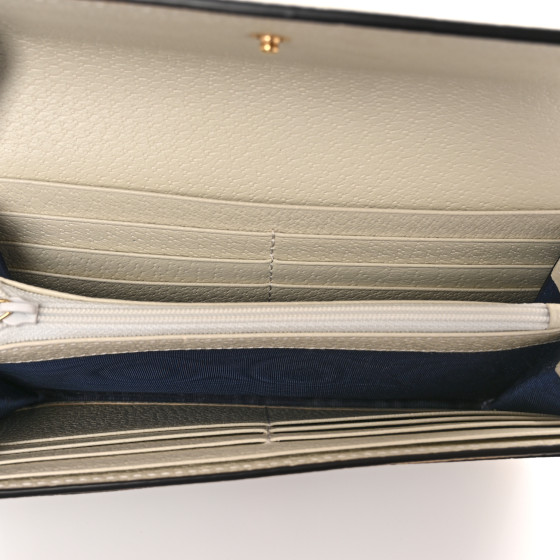 【国内発送】GG Supreme Continental Wallet GUCCI GG Supreme Monogram Textured Calfskin Web Ophidia