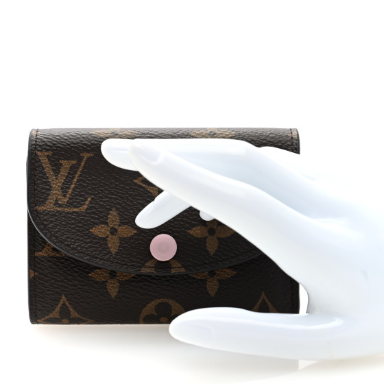 送料込◆希少【LOUIS VUITTON】Rosalie coin purseRoseBallerine Monogram Canvas & Leather Rosalie Coin Purse for Women
