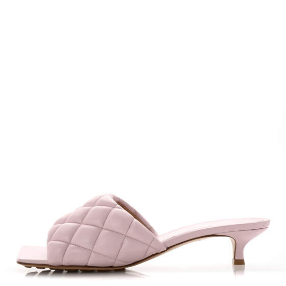サンダル・ミュール BOTTEGA VENETA KITTEN HEEL MULE SANDAL (838098 V2ED0 1000) Blink Sandal | BOTTEGA VENETA | elysewalker