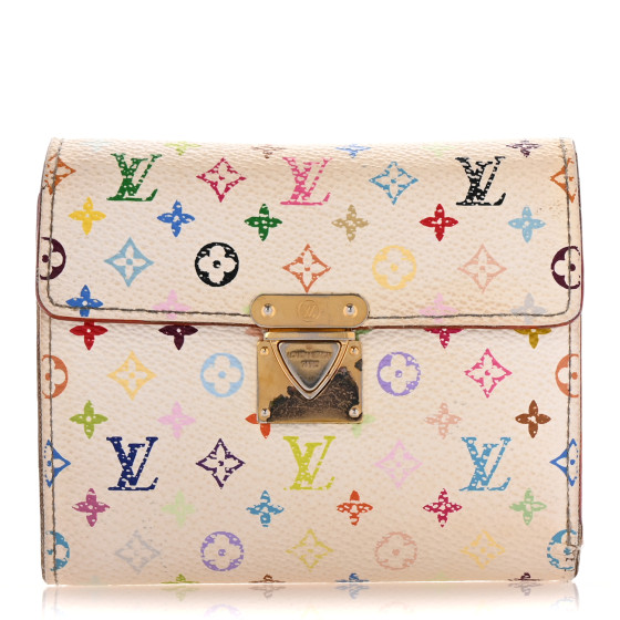 小物 LOUIR VUITTON LOUIS VUITTON Monogram Multicolor Koala Wallet White 1668959