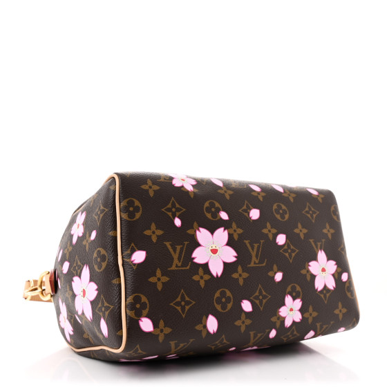 LOUIS VUITTON LV X TM Monogram Cherry Blossom Speedy
