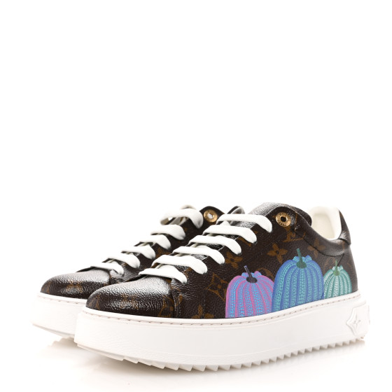 LOUIS VUITTON - JAMP LOUIS VUITTON LV X YK Monogram Pumpkin Time Out Sneakers