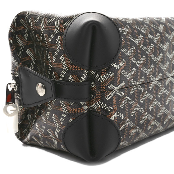GOYARD Goyardine Boeing 25 Trousse de Toilette Black 1669103